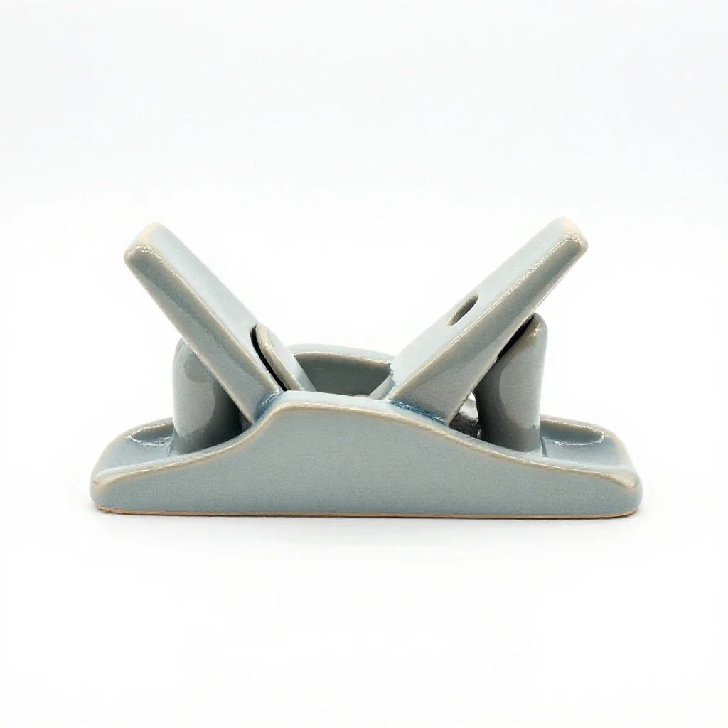 Scrub plane isolated on a white background