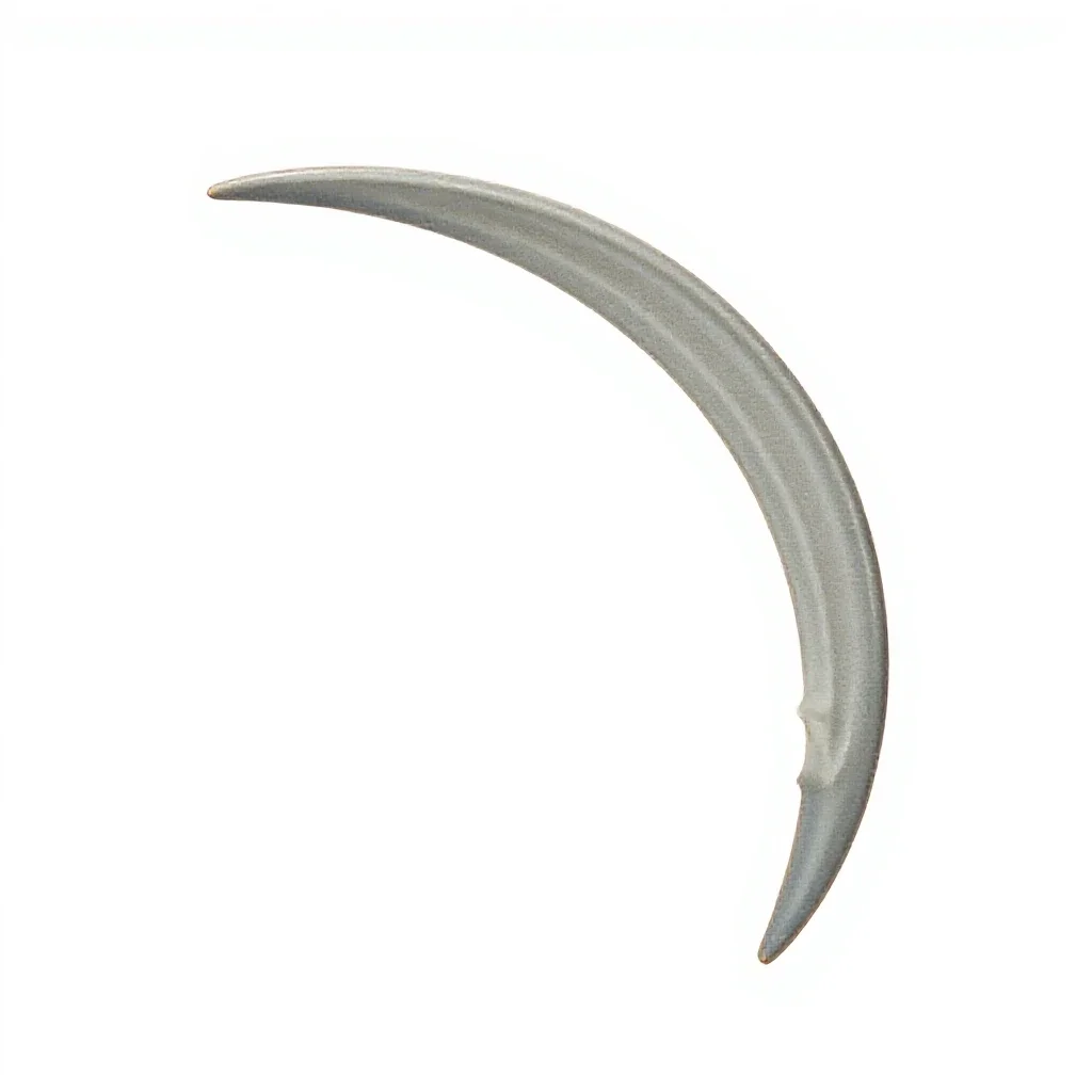 Sickle isolated on a white background