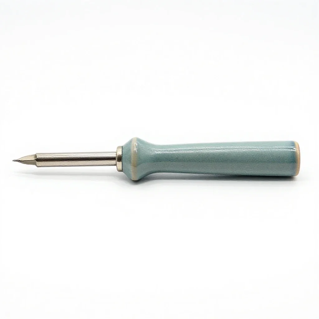Soldering iron isolated on a white background