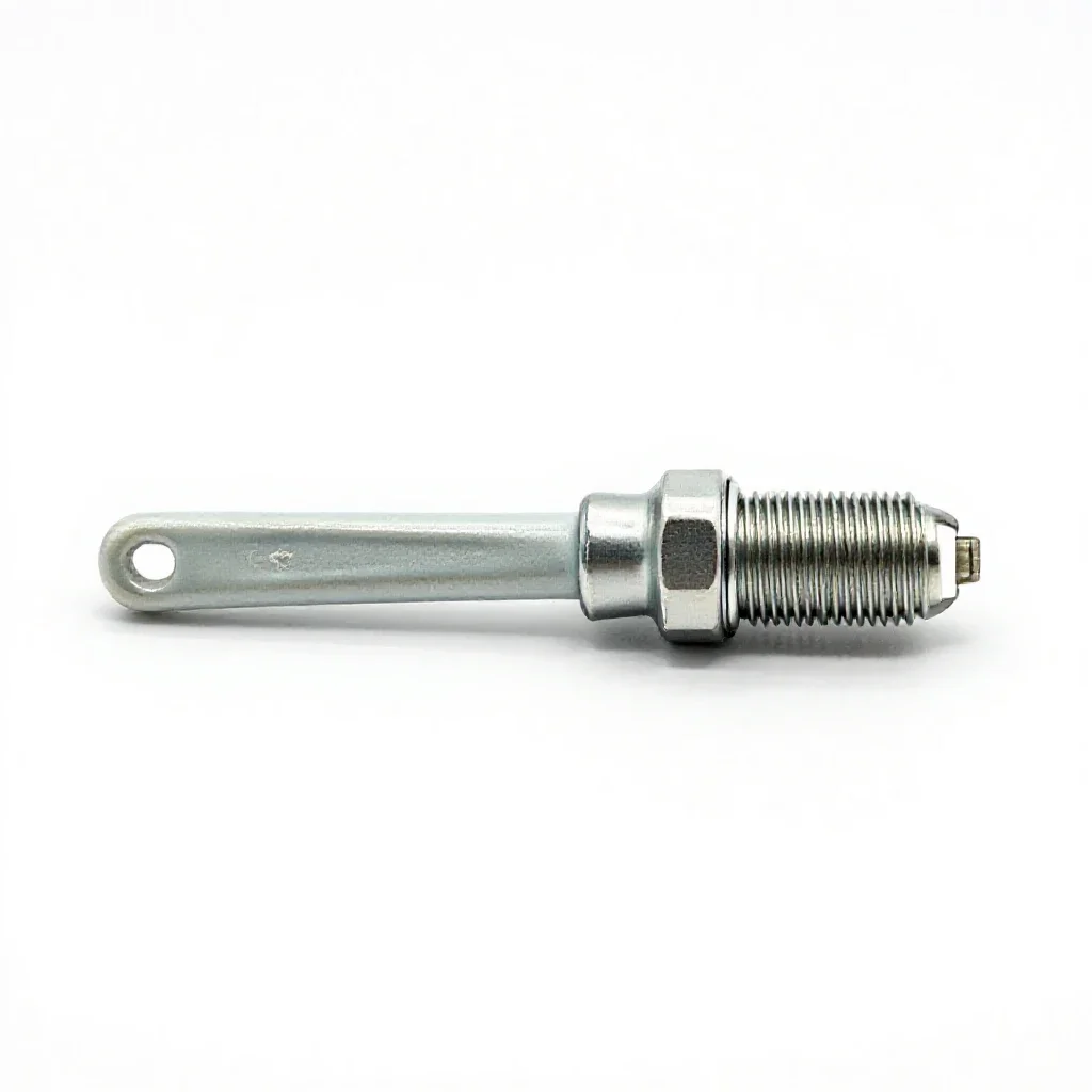 Sparkplug wrench isolated on a white background