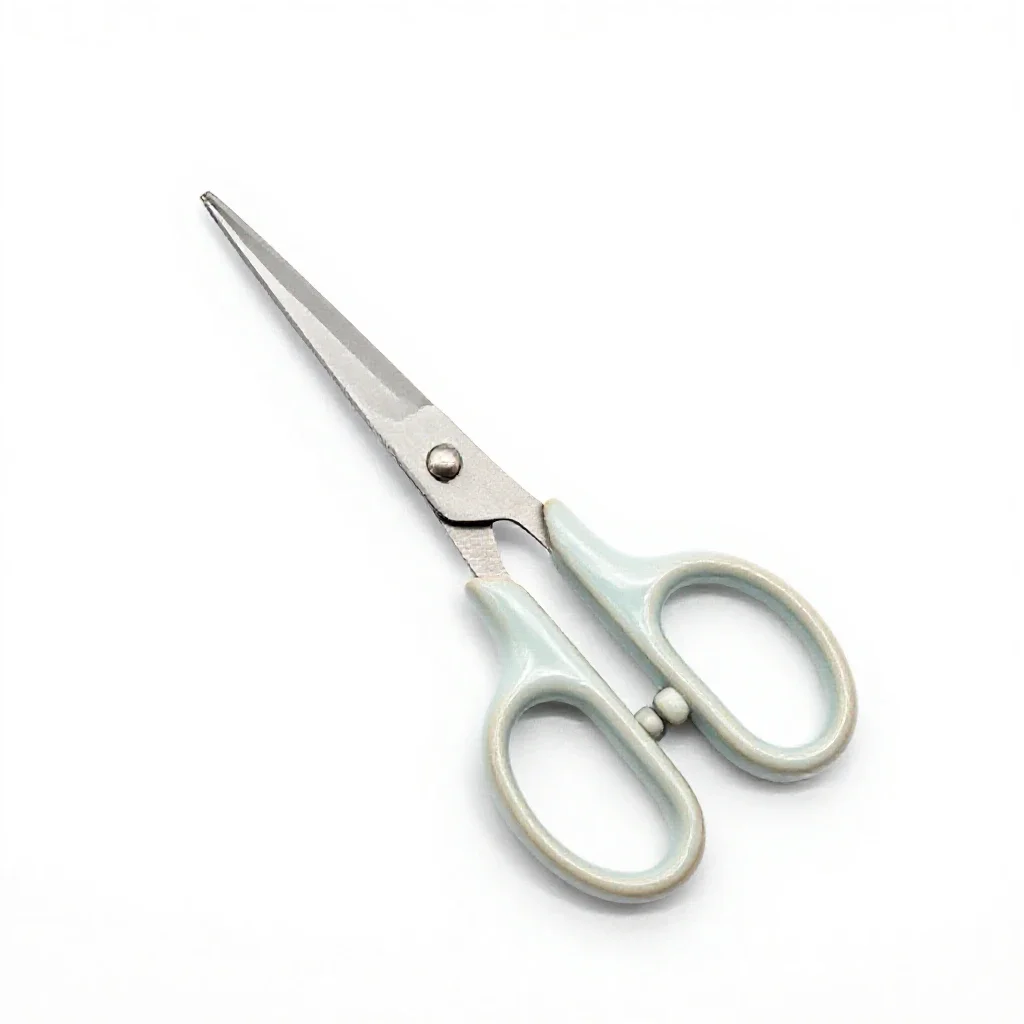 Thinning shears isolated on a white background