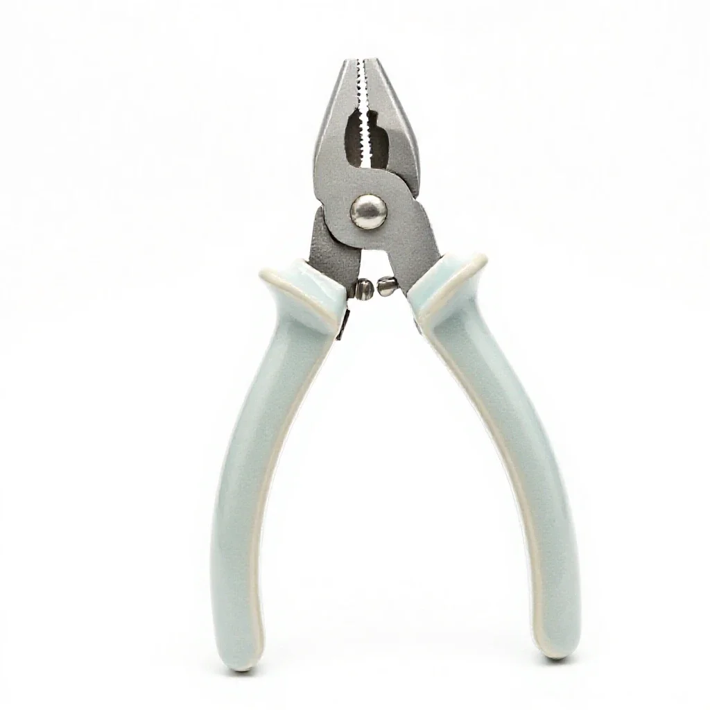 Wire cutter isolated on a white background