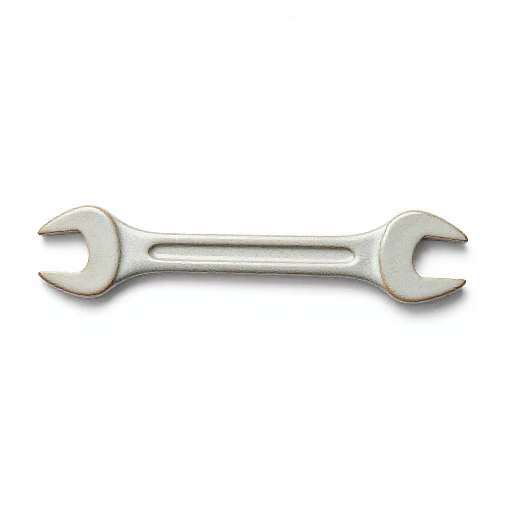 Wrench isolated on a white background