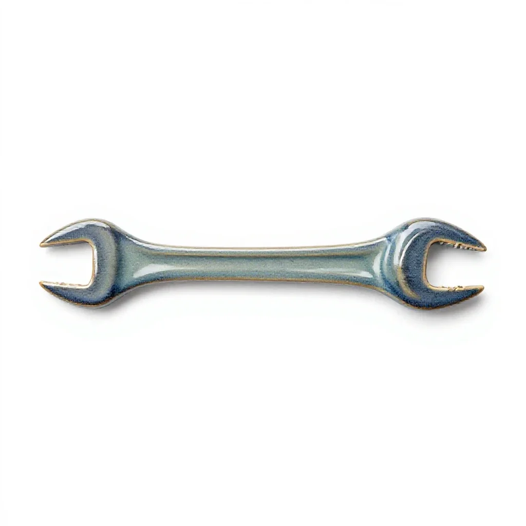 Alligator wrench isolated on a white background