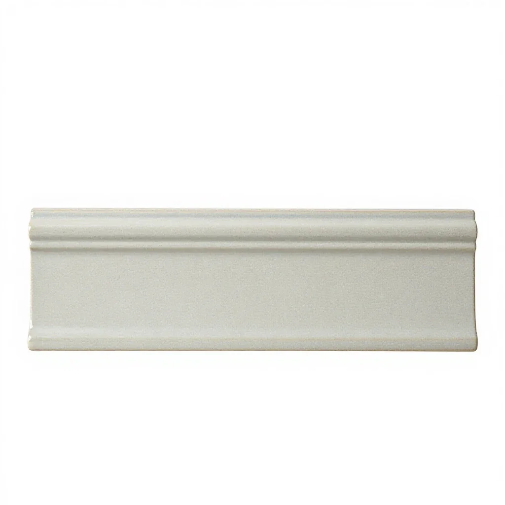 Baseboard isolated on a white background