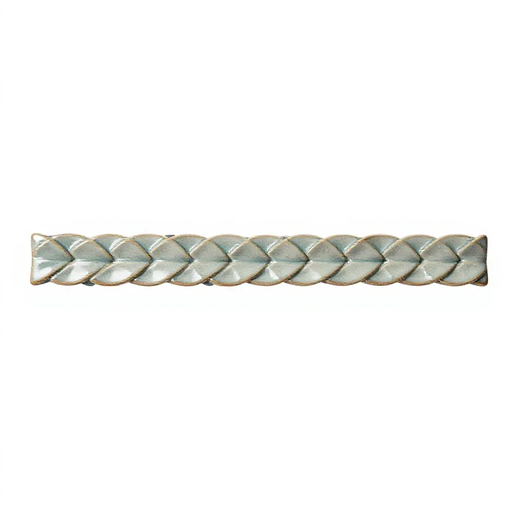 Braid isolated on a white background
