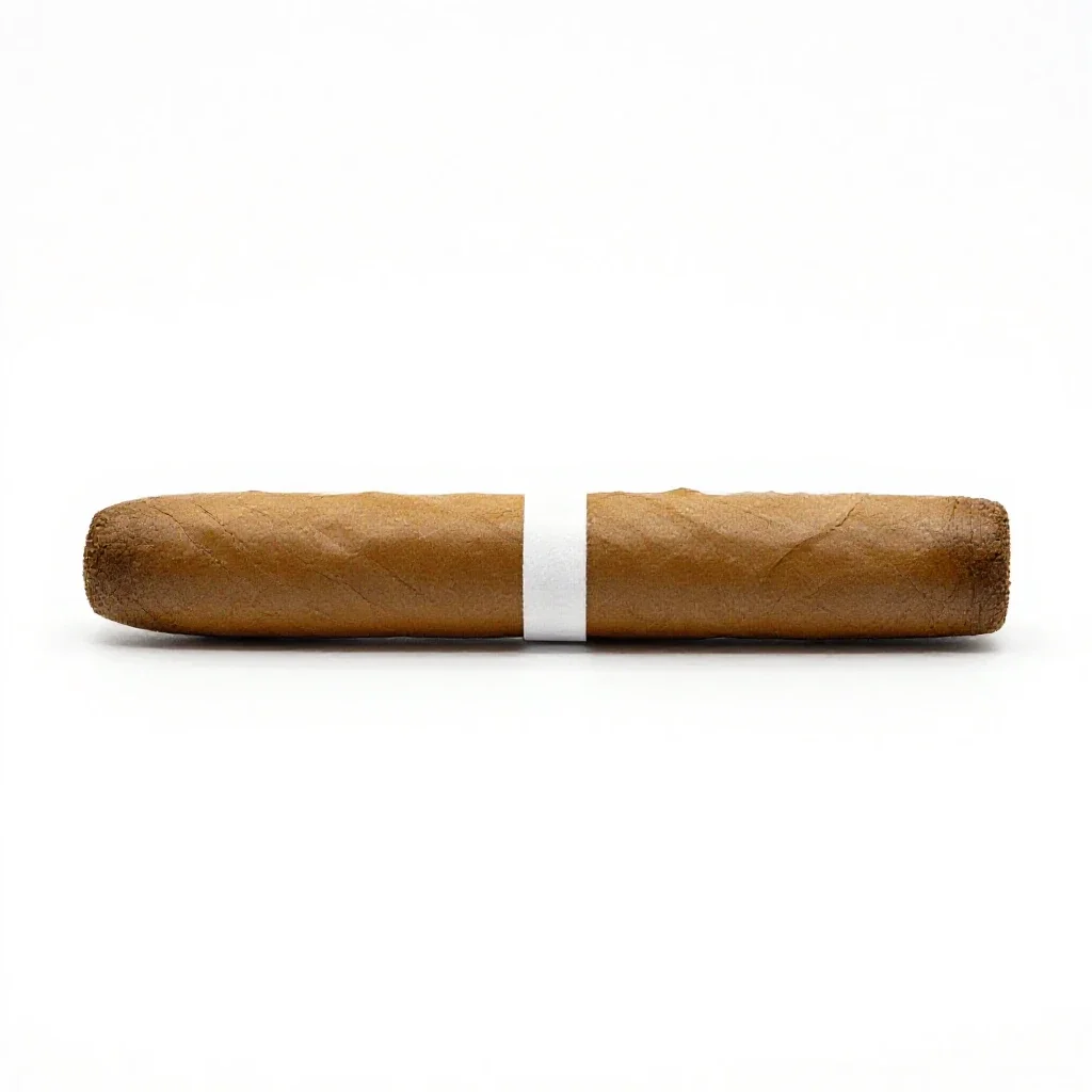 Cigar band isolated on a white background