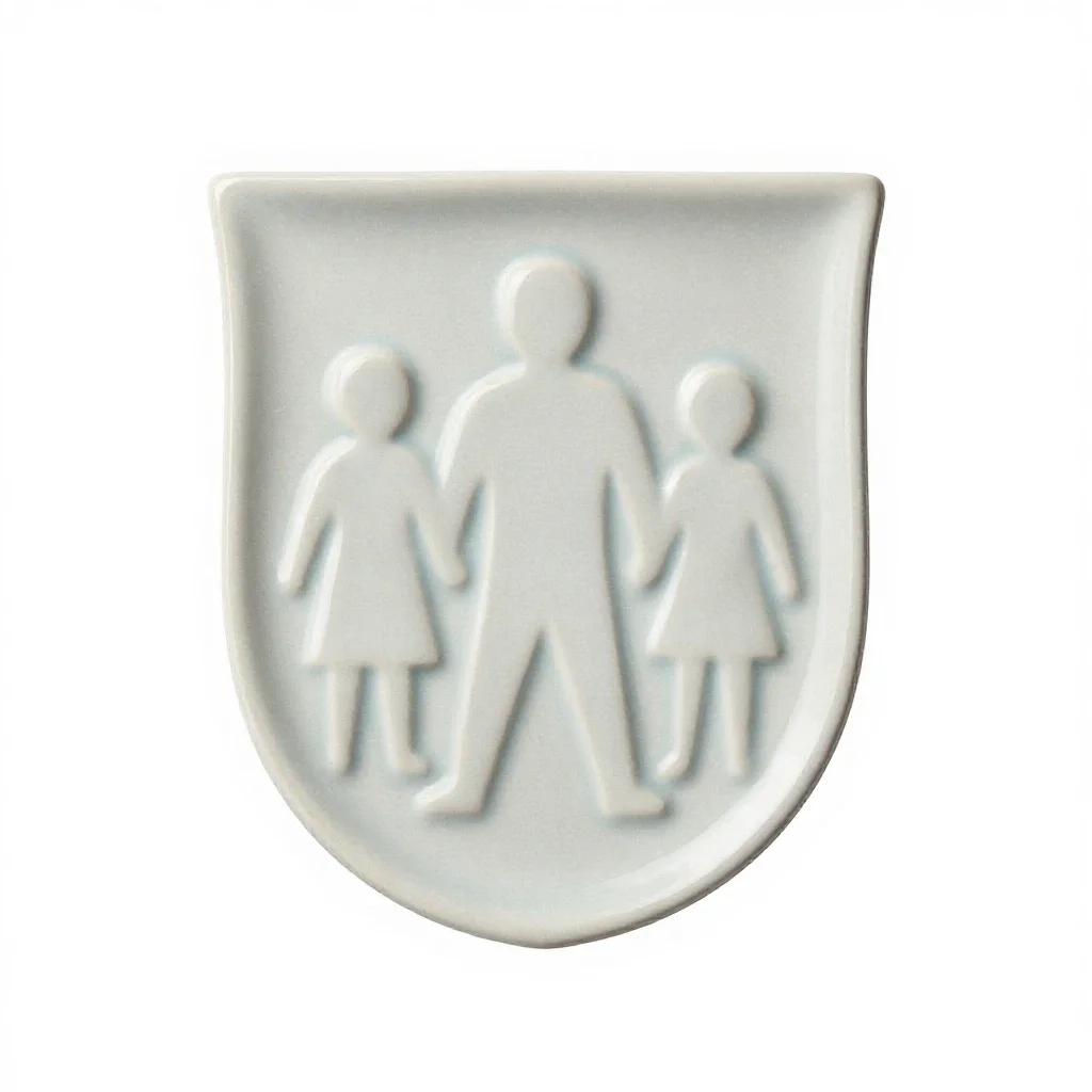 Coat of arms isolated on a white background