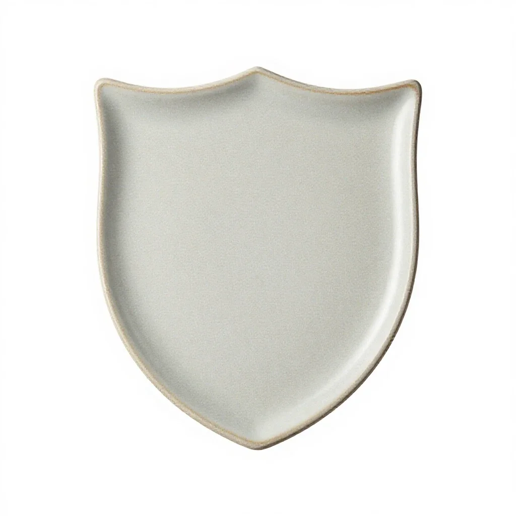Crest isolated on a white background