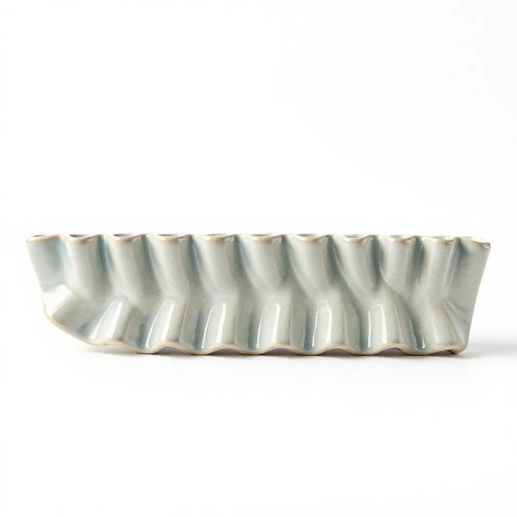 Frill isolated on a white background