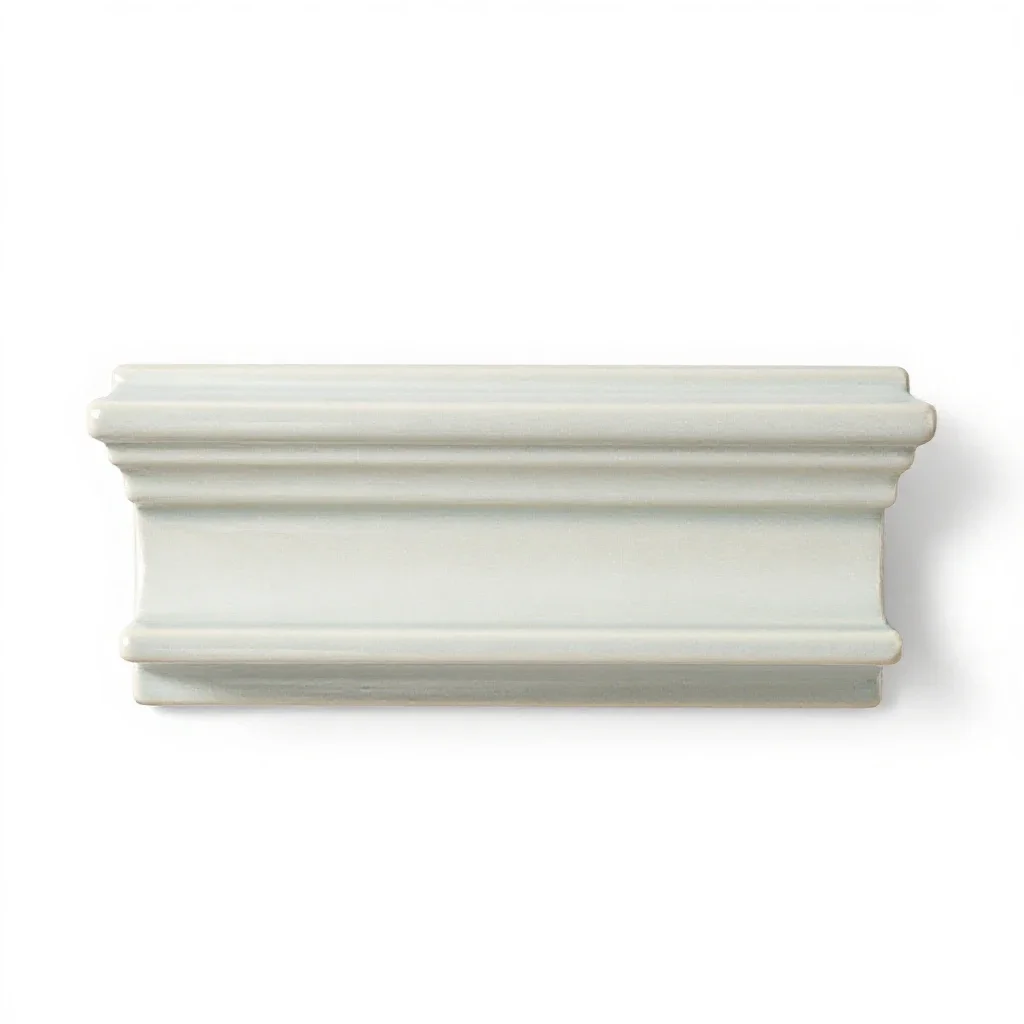 Lambrequin isolated on a white background