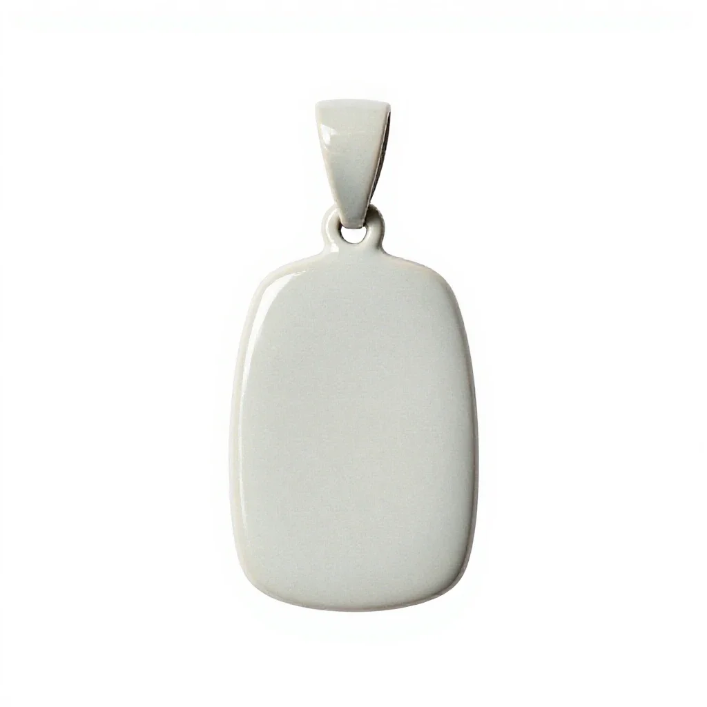 Lavaliere isolated on a white background
