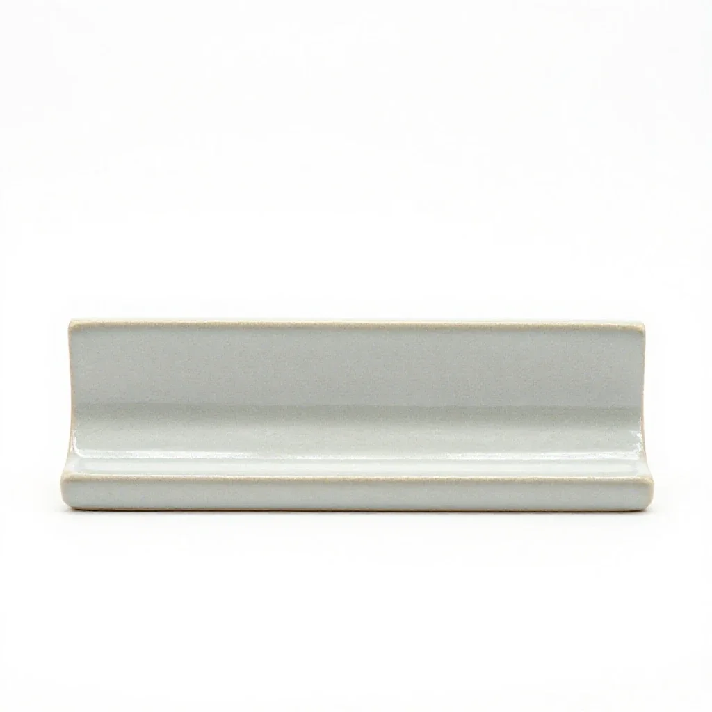 Quirk molding isolated on a white background