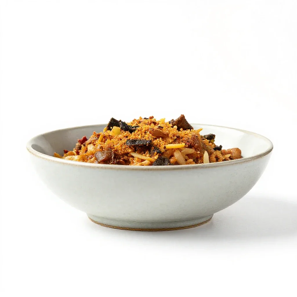 Topping isolated on a white background