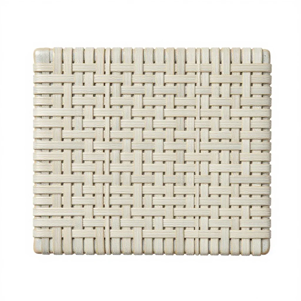 Open weave isolated on a white background