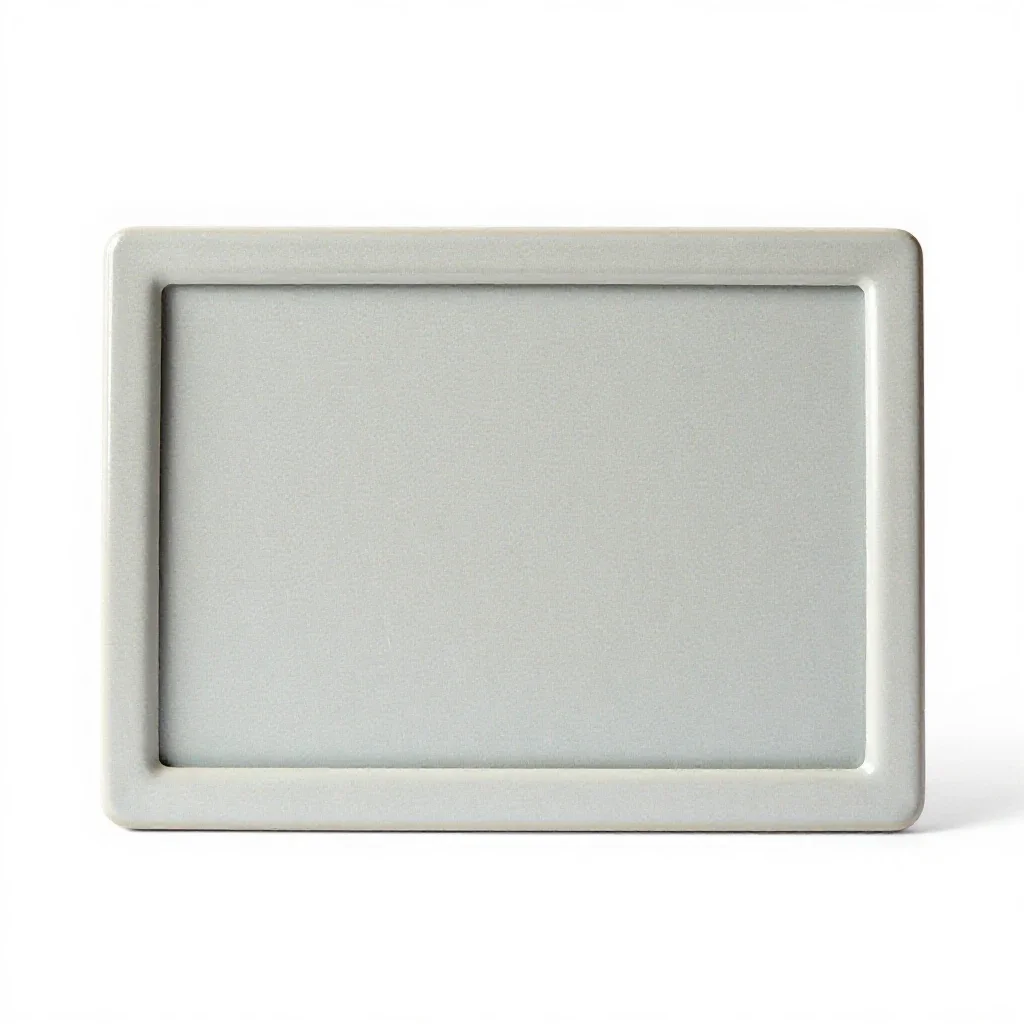 Passive matrix display isolated on a white background