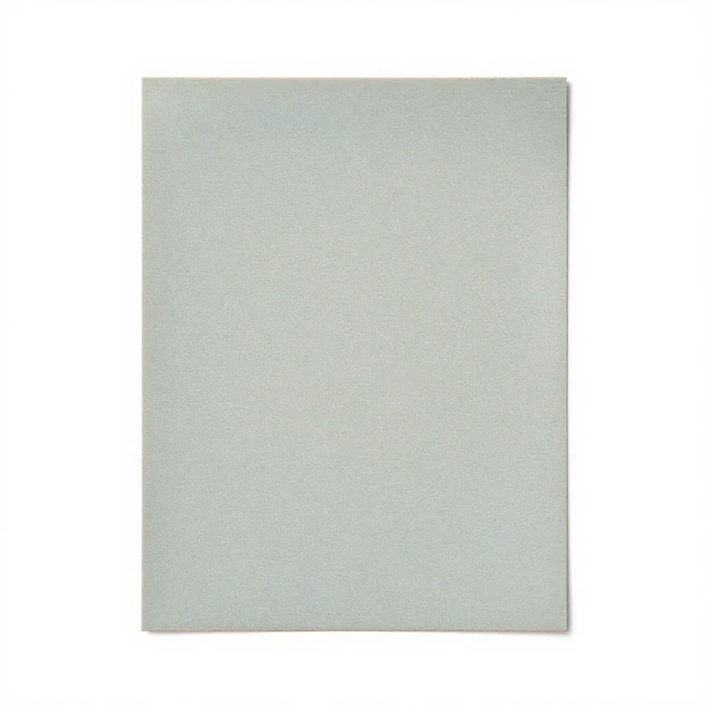 Photographic paper isolated on a white background