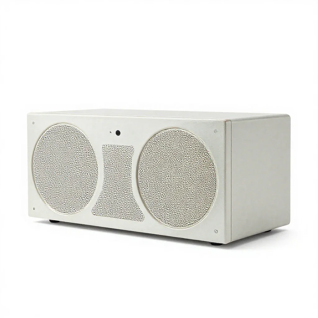Recording system isolated on a white background