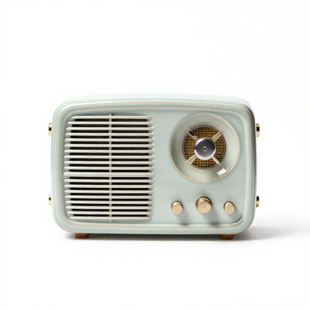 Spark transmitter isolated on a white background