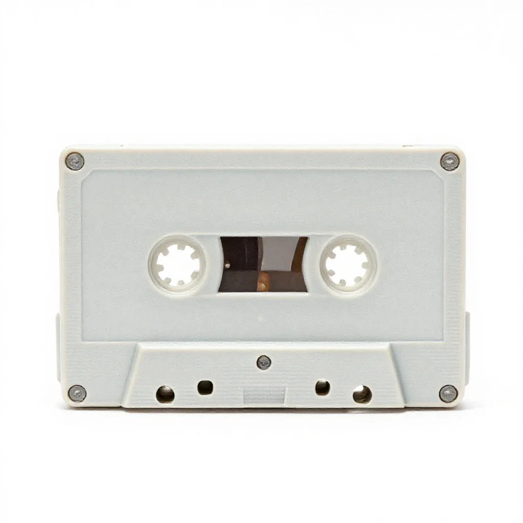Tape player isolated on a white background