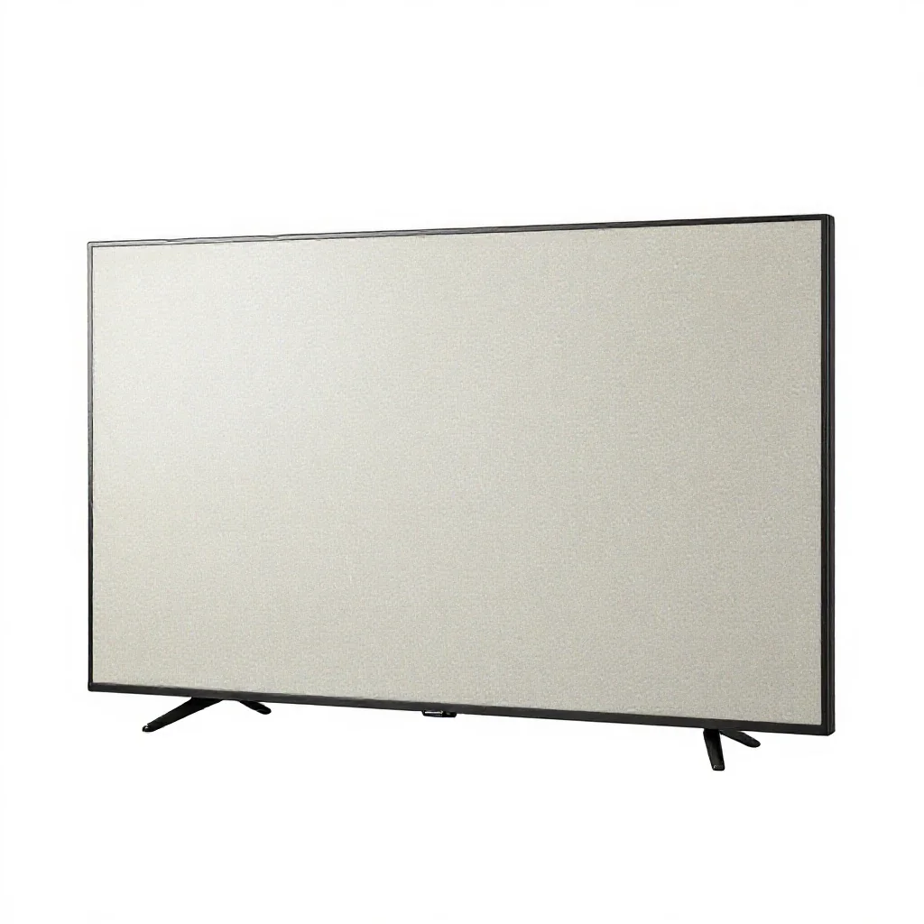 Television equipment isolated on a white background