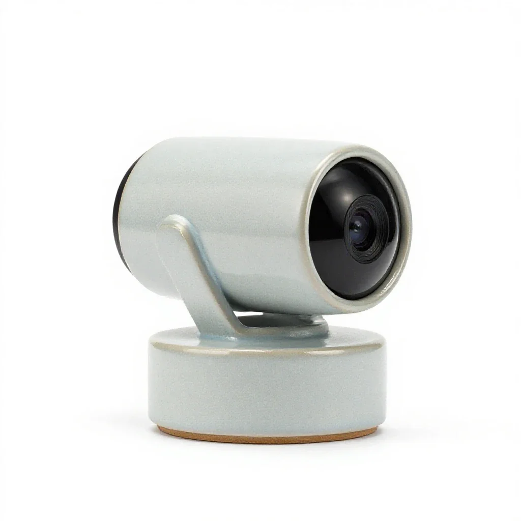 Webcam isolated on a white background