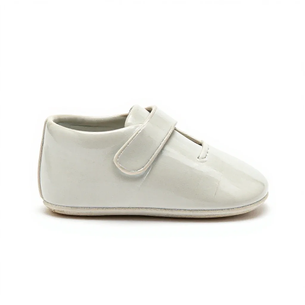 Baby shoe isolated on a white background
