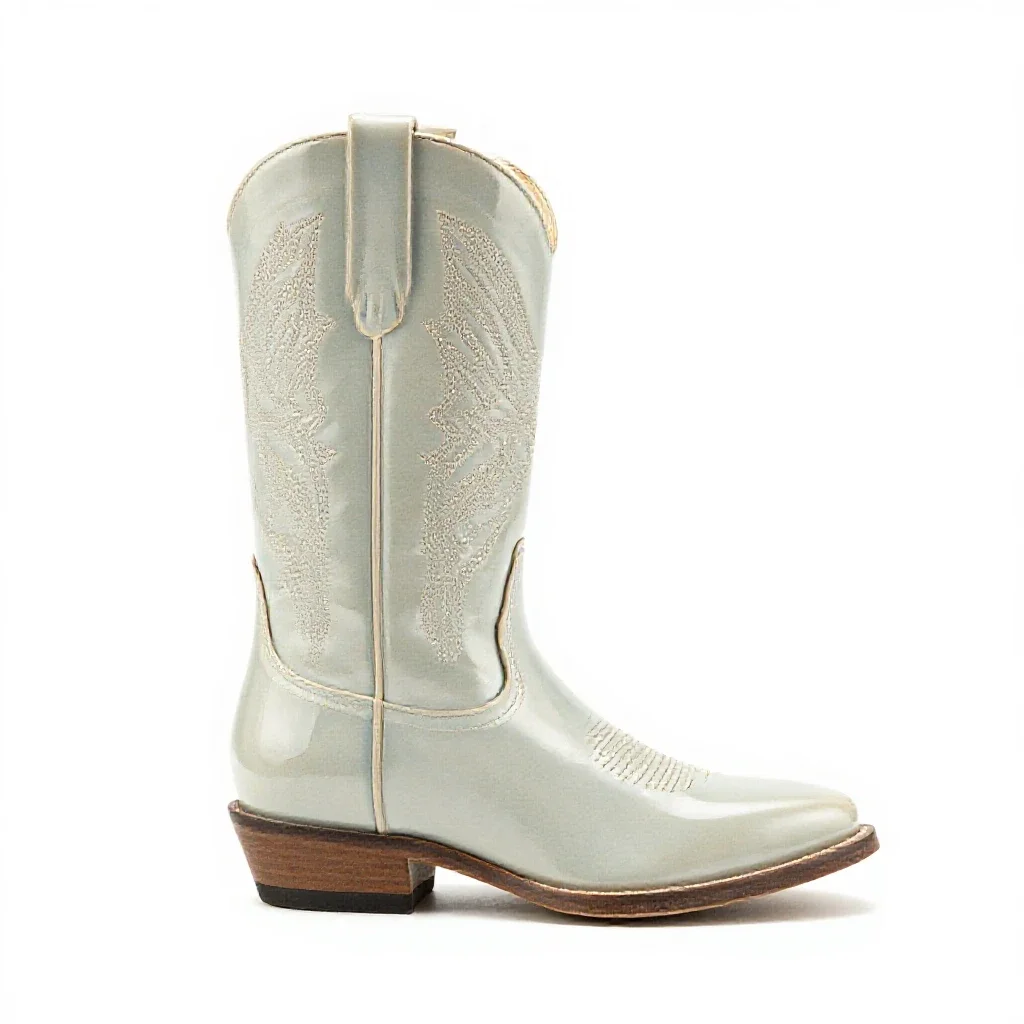 Cowboy boot isolated on a white background