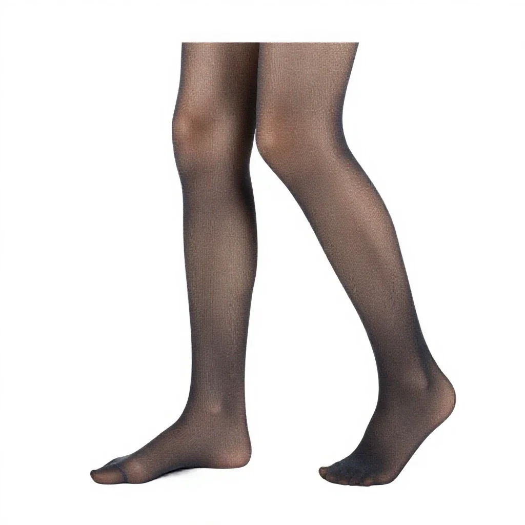 Nylons isolated on a white background