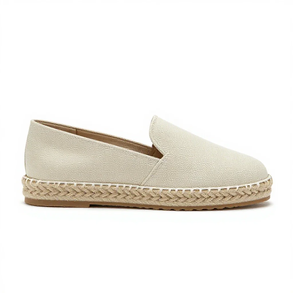 Espadrille isolated on a white background