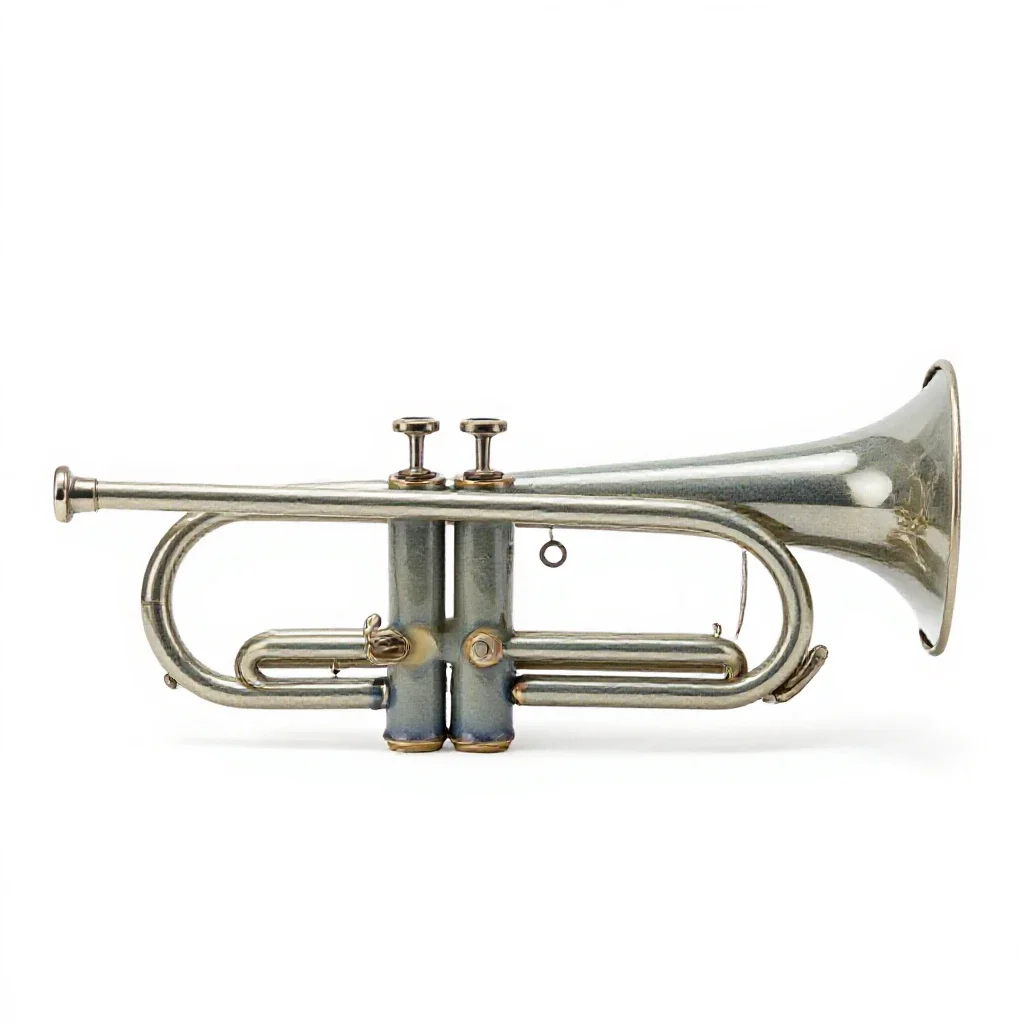 Baritone isolated on a white background