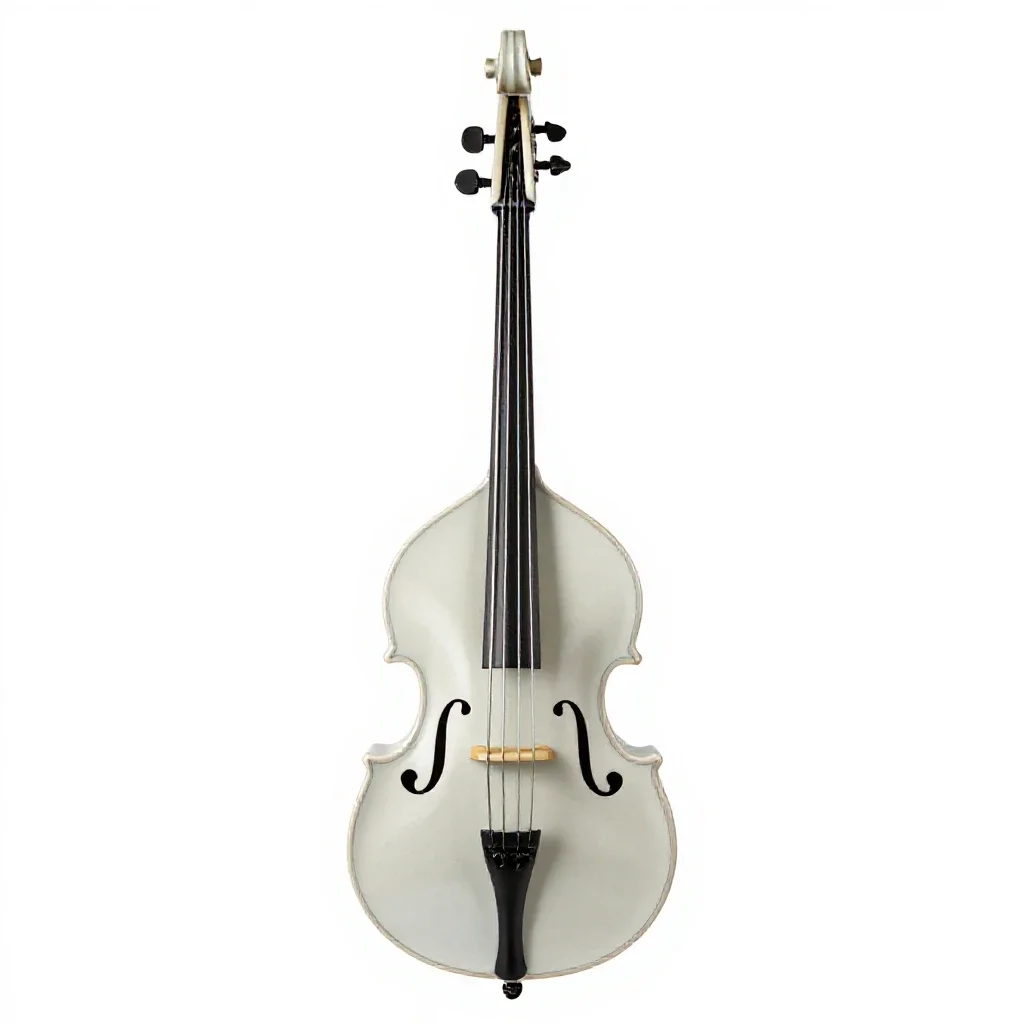 Bass isolated on a white background