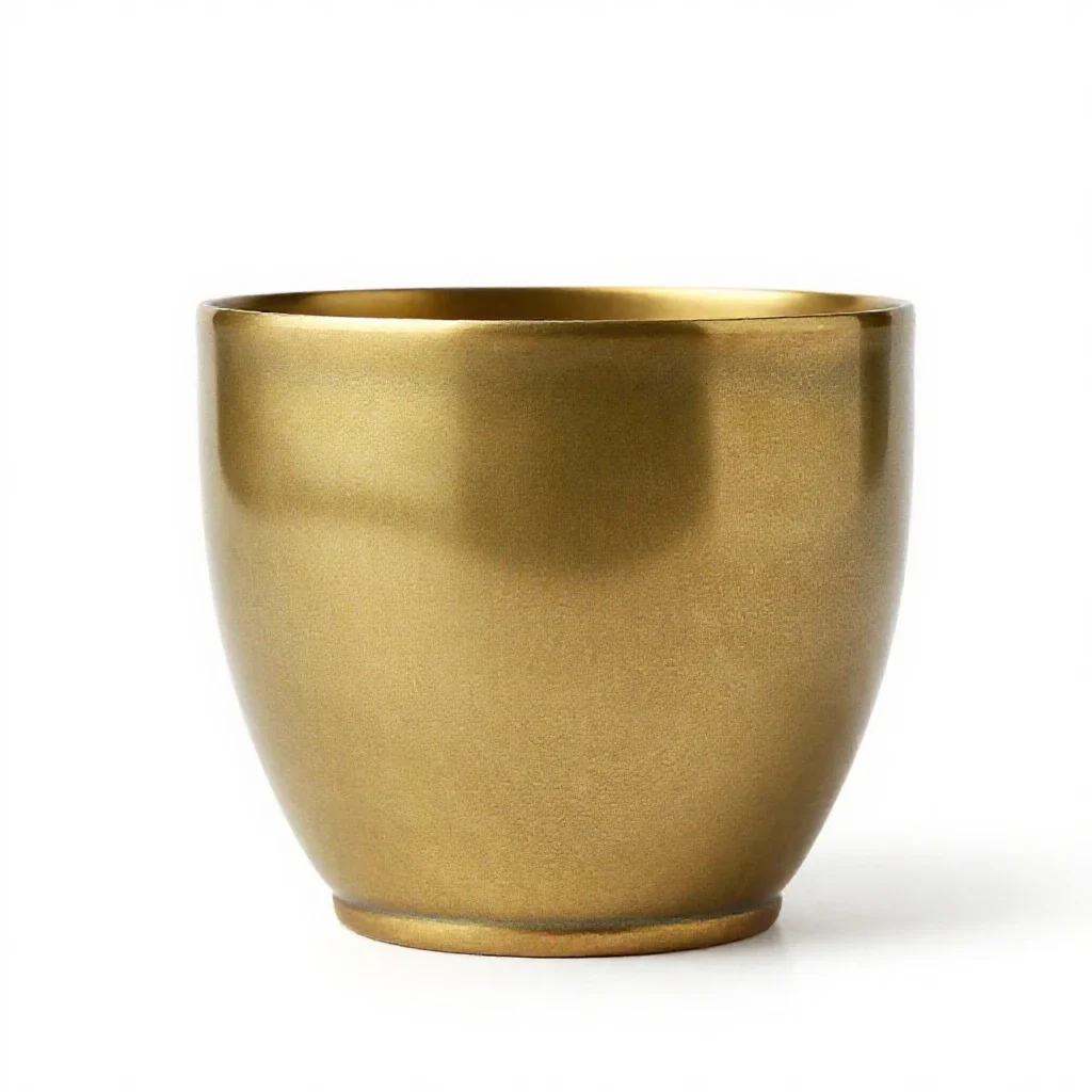 Brass isolated on a white background