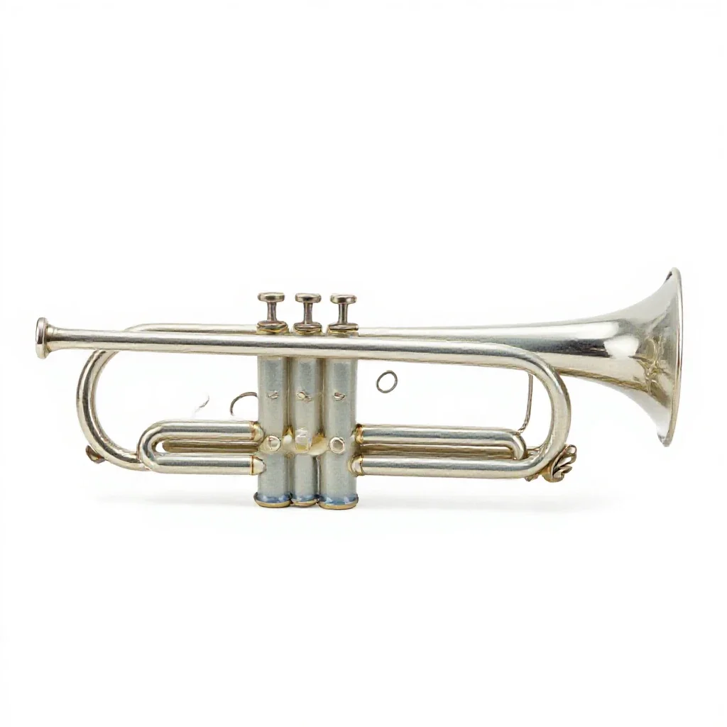 Cornet isolated on a white background