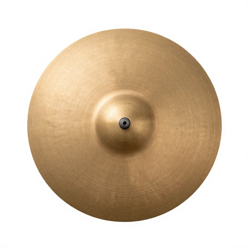 Cymbal isolated on a white background