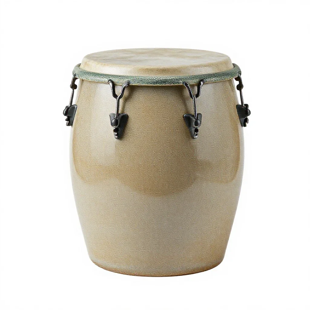 Drum isolated on a white background