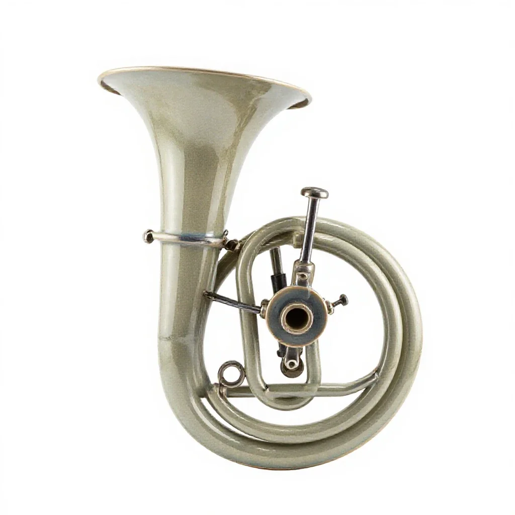 Helicon isolated on a white background