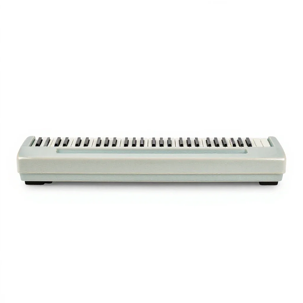 Keyboard instrument isolated on a white background