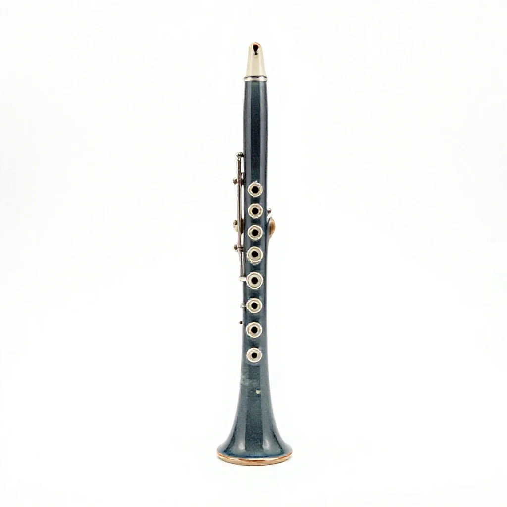 Musette pipe isolated on a white background