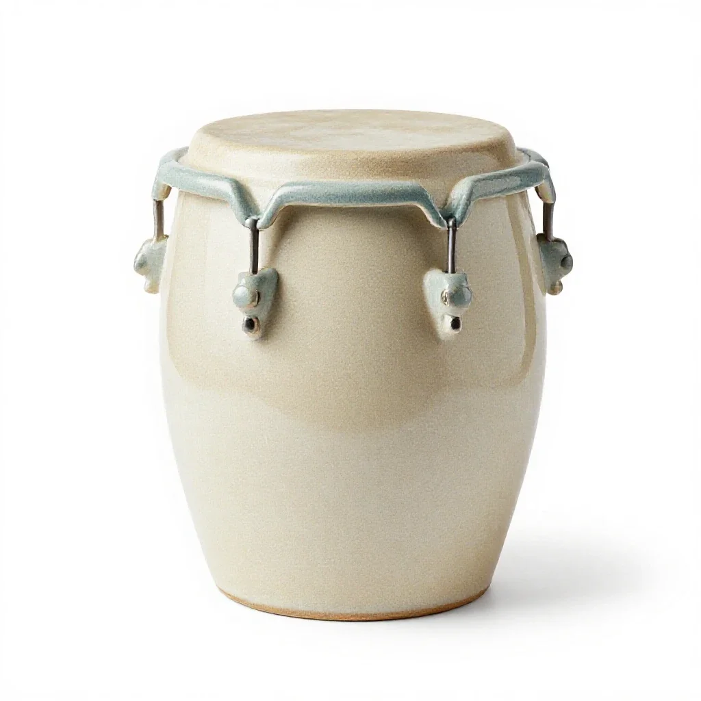 Percussion instrument isolated on a white background