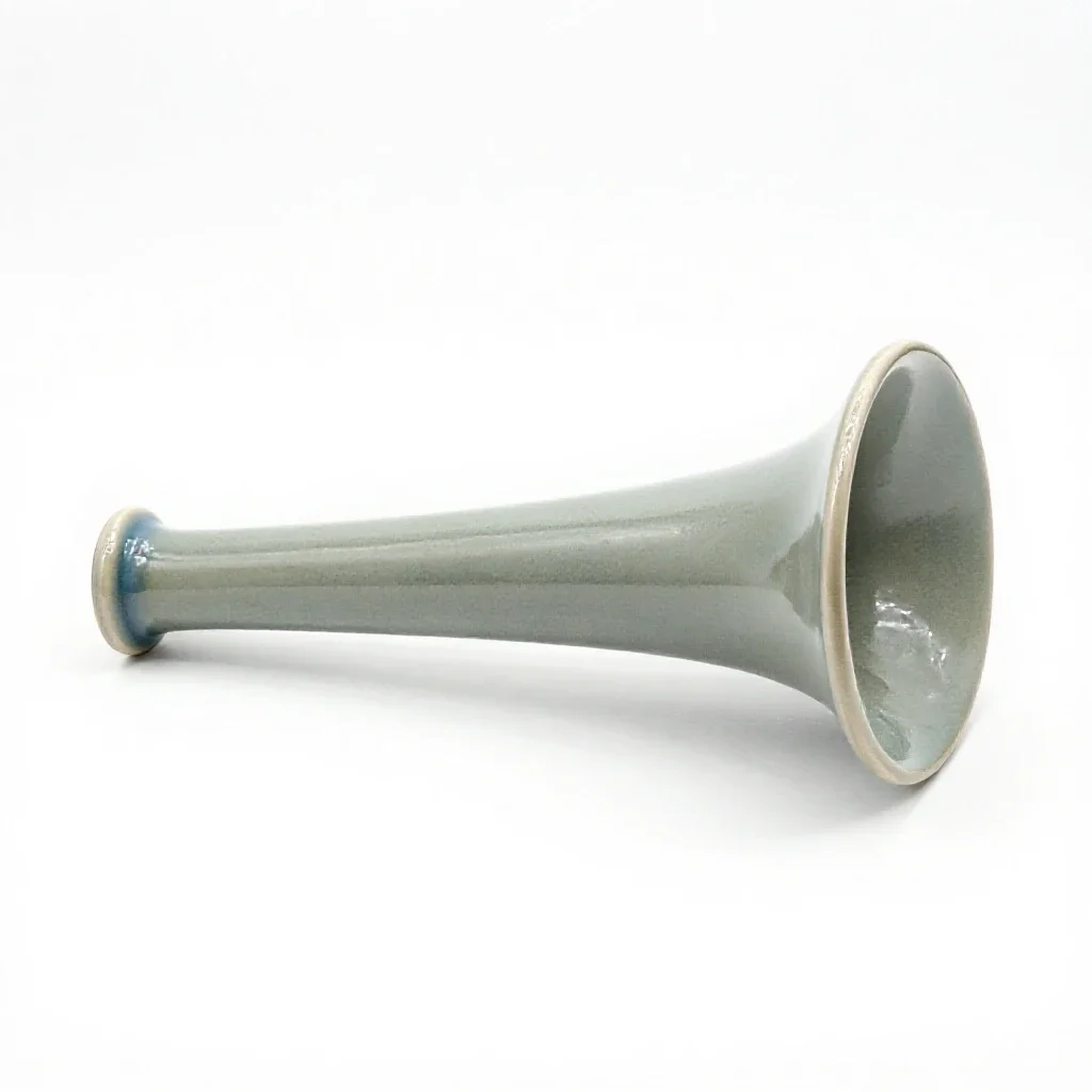 Post horn isolated on a white background
