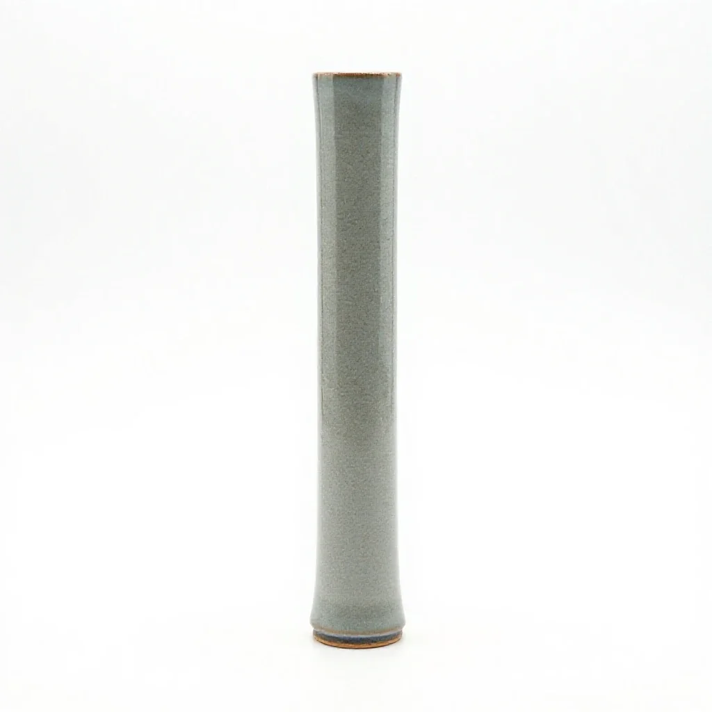 Rain stick isolated on a white background