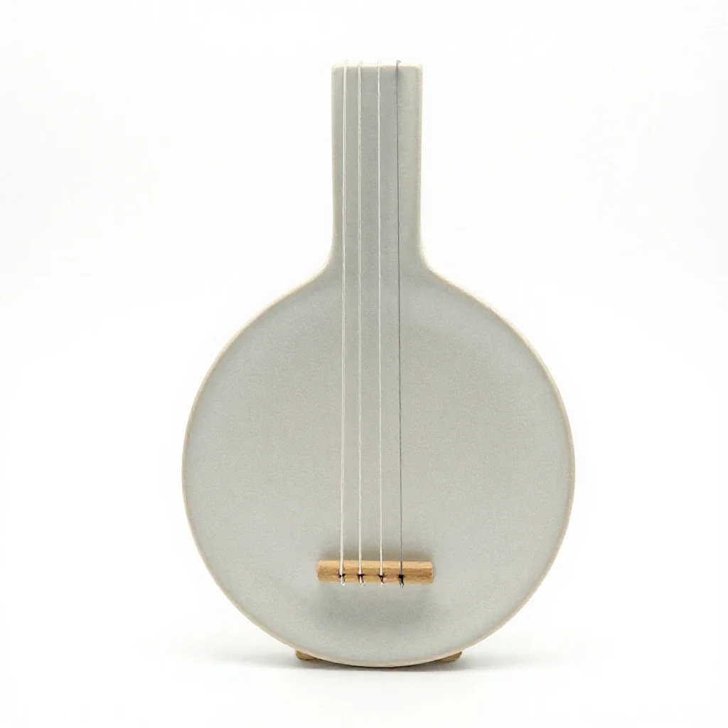 Stringed instrument isolated on a white background