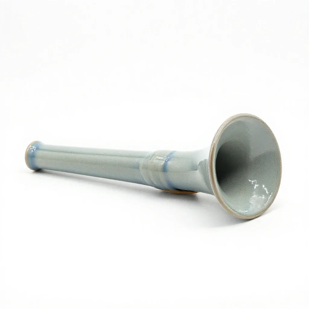 Tabor pipe isolated on a white background