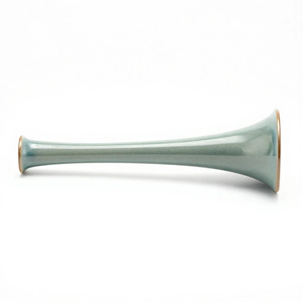 Wind instrument isolated on a white background