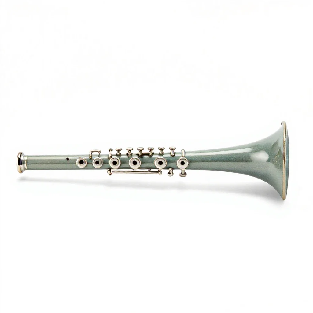 Woodwind isolated on a white background