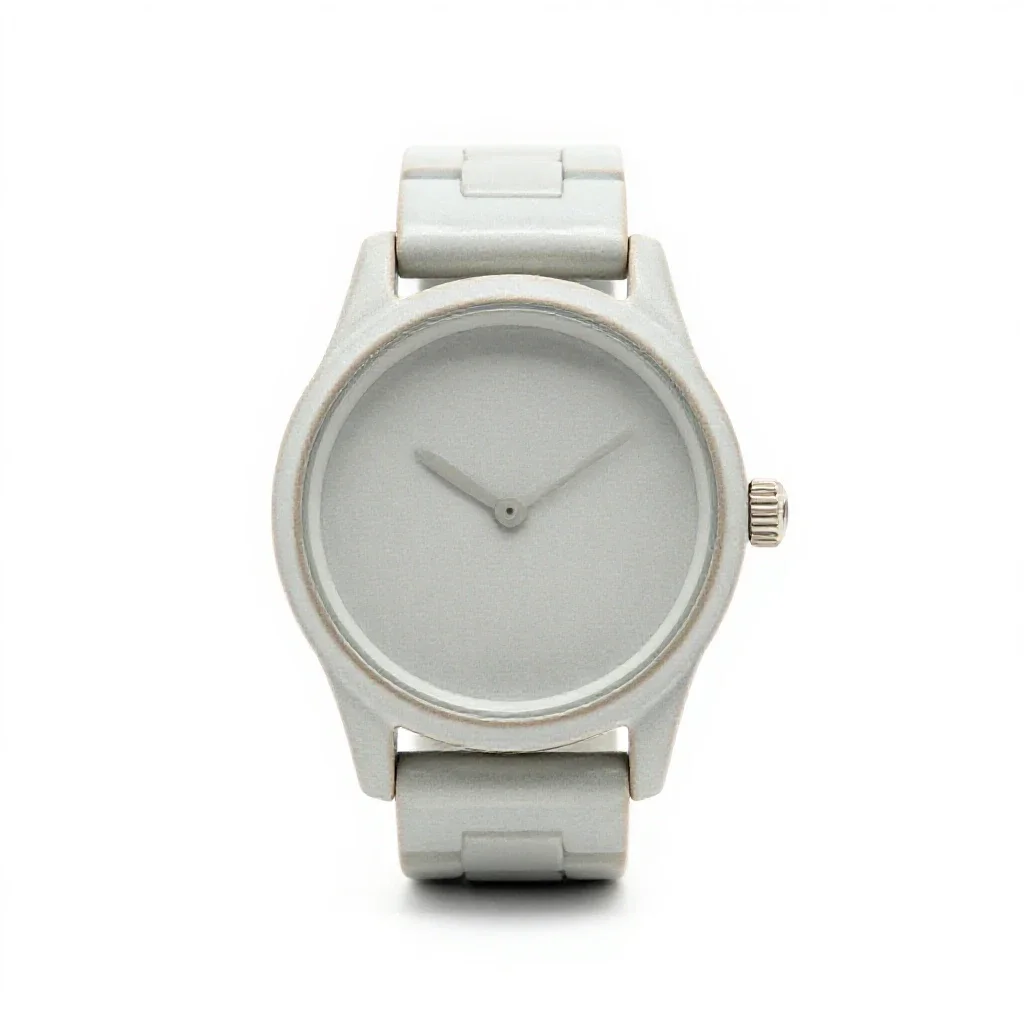 Wristwatch isolated on a white background