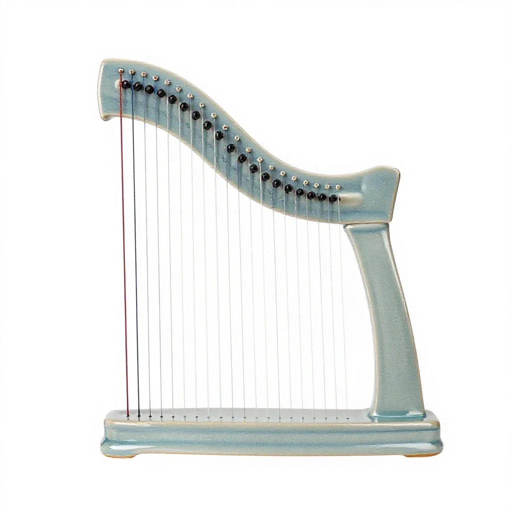Zither isolated on a white background