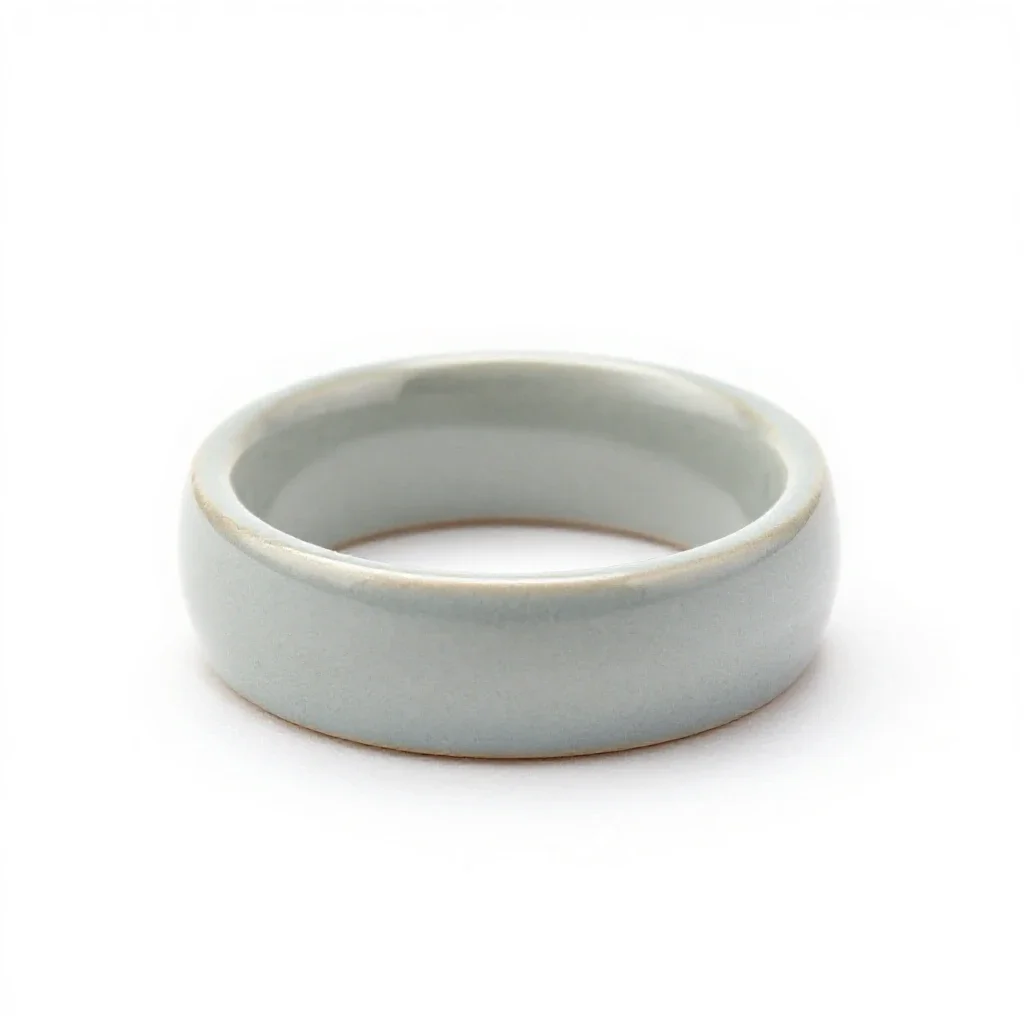 Wedding ring isolated on a white background