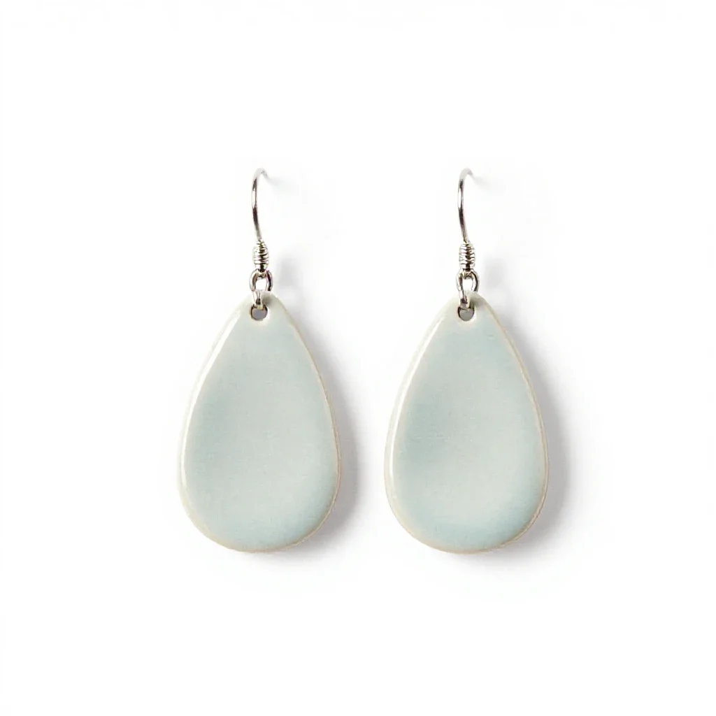 Earring isolated on a white background